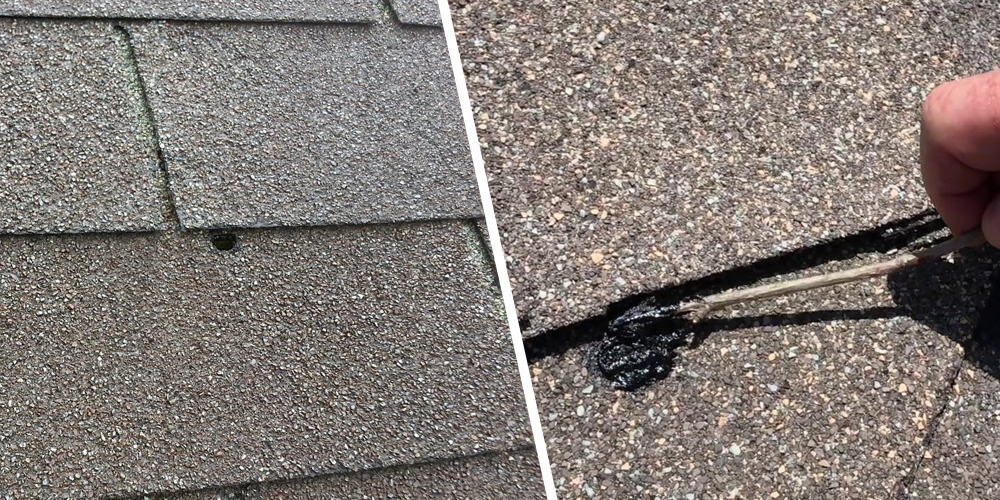 Should Roofing Nails Be Exposed?